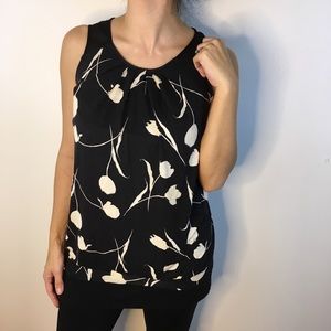 Next Floral Print Top UK Style Size 10 USA Medium